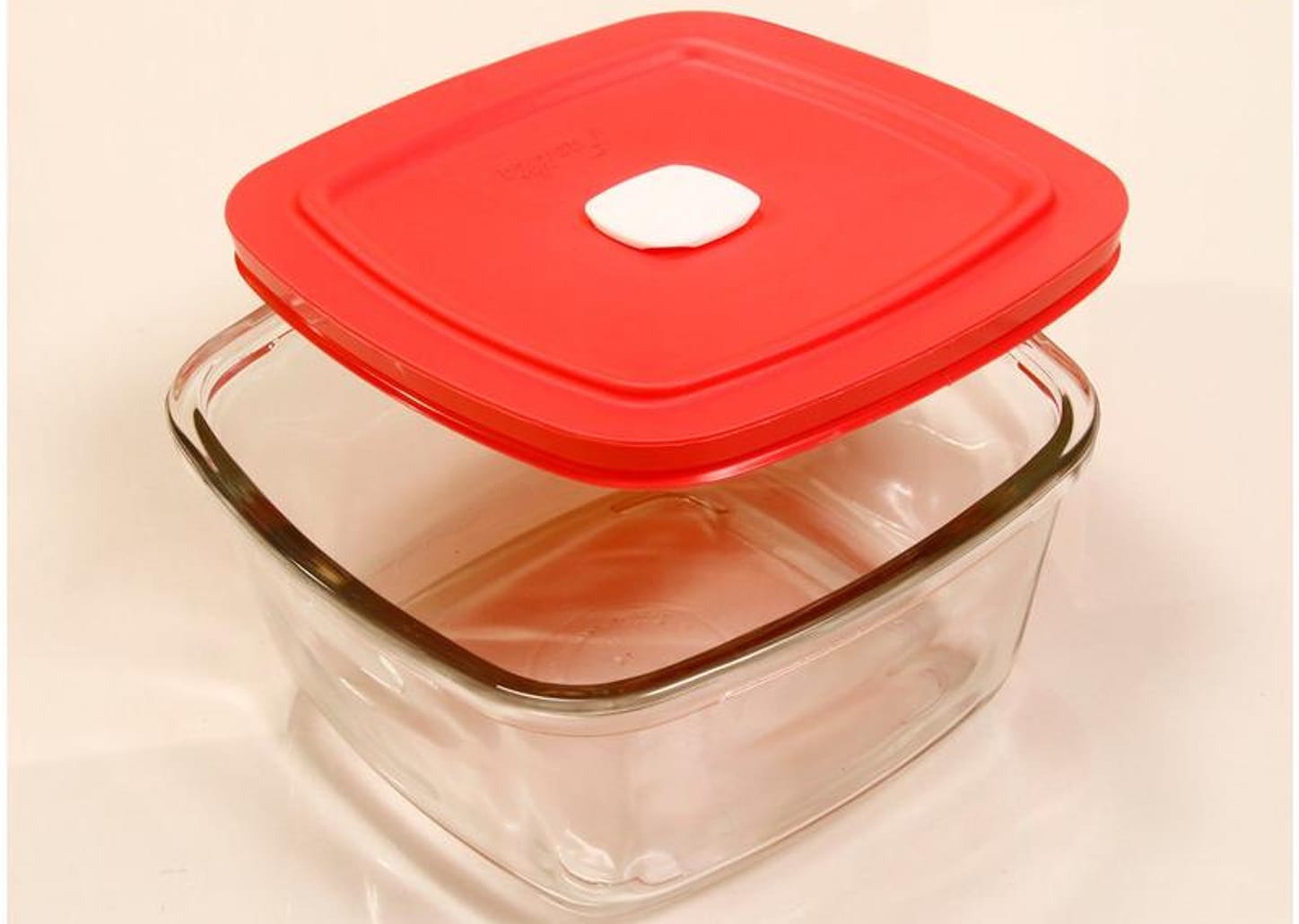 Pote de Vidro Marinex com Tampa - Quadrado 1L Facilita 1 Unidade Sortido