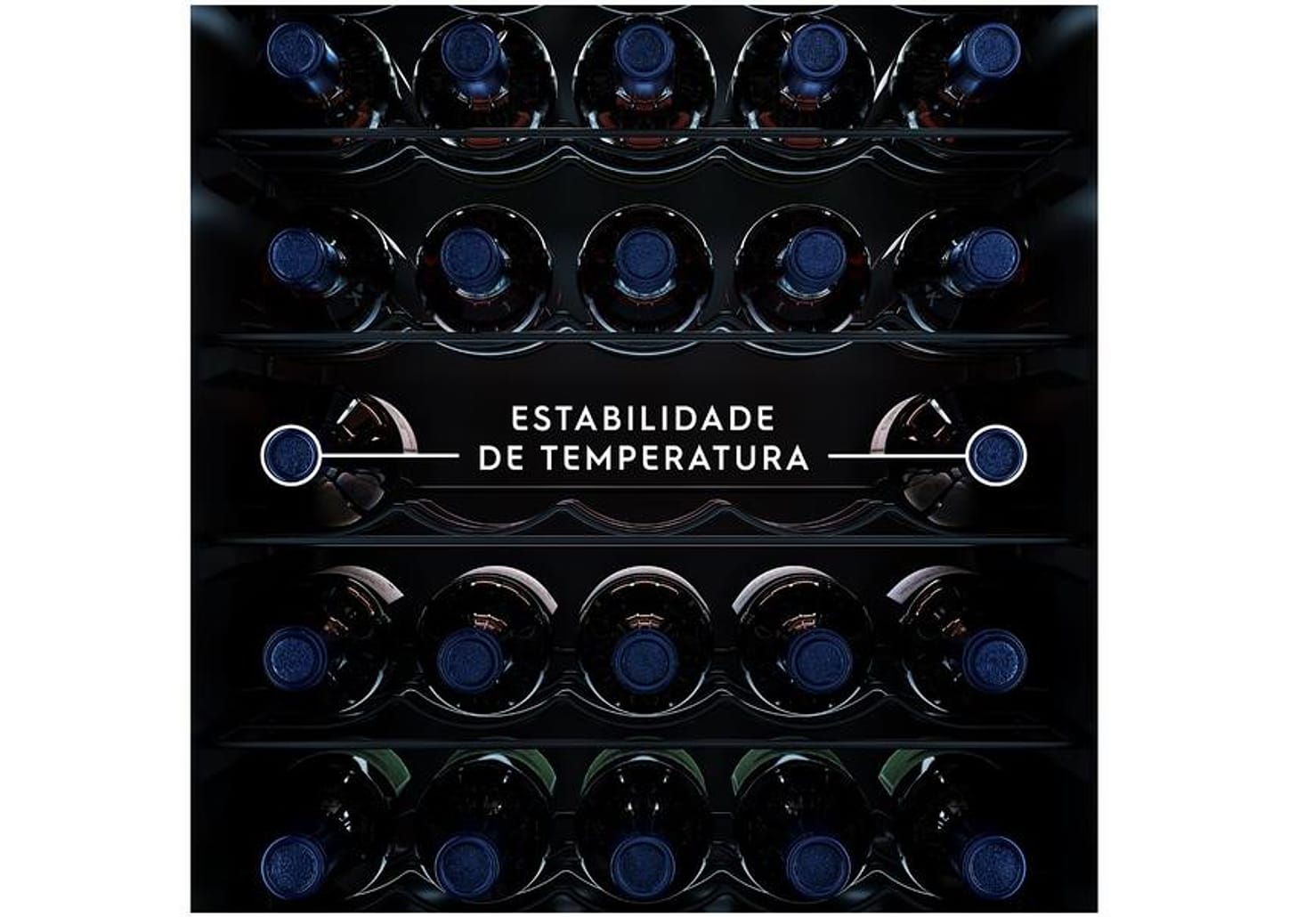 Adega Electrolux 34 Garrafas com Compressor - Preta com LED 1 Porta WSF34