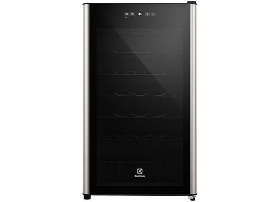 Adega Electrolux 34 Garrafas com Compressor - Preta com LED 1 Porta WSF34