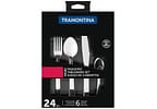 Faqueiro Tramontina Inox Malibu 24 Peças