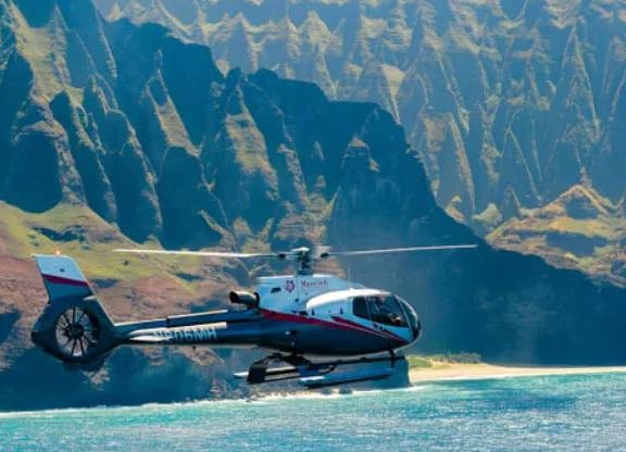 Presentes para a lua de mel Maldivas - Passeio de helicóptero pela ilha