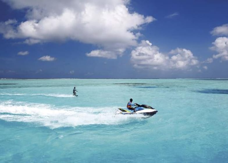 Maldivas - Passeio de jet-ski