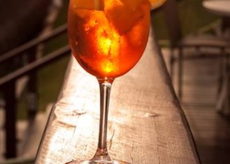 Maldivas - Drink ao pôr do sol