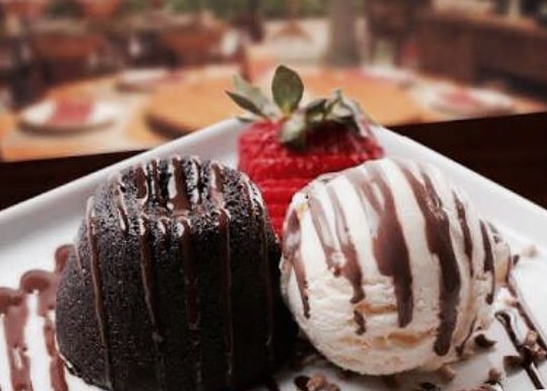 Maldivas - Sobremesa no jantar especial