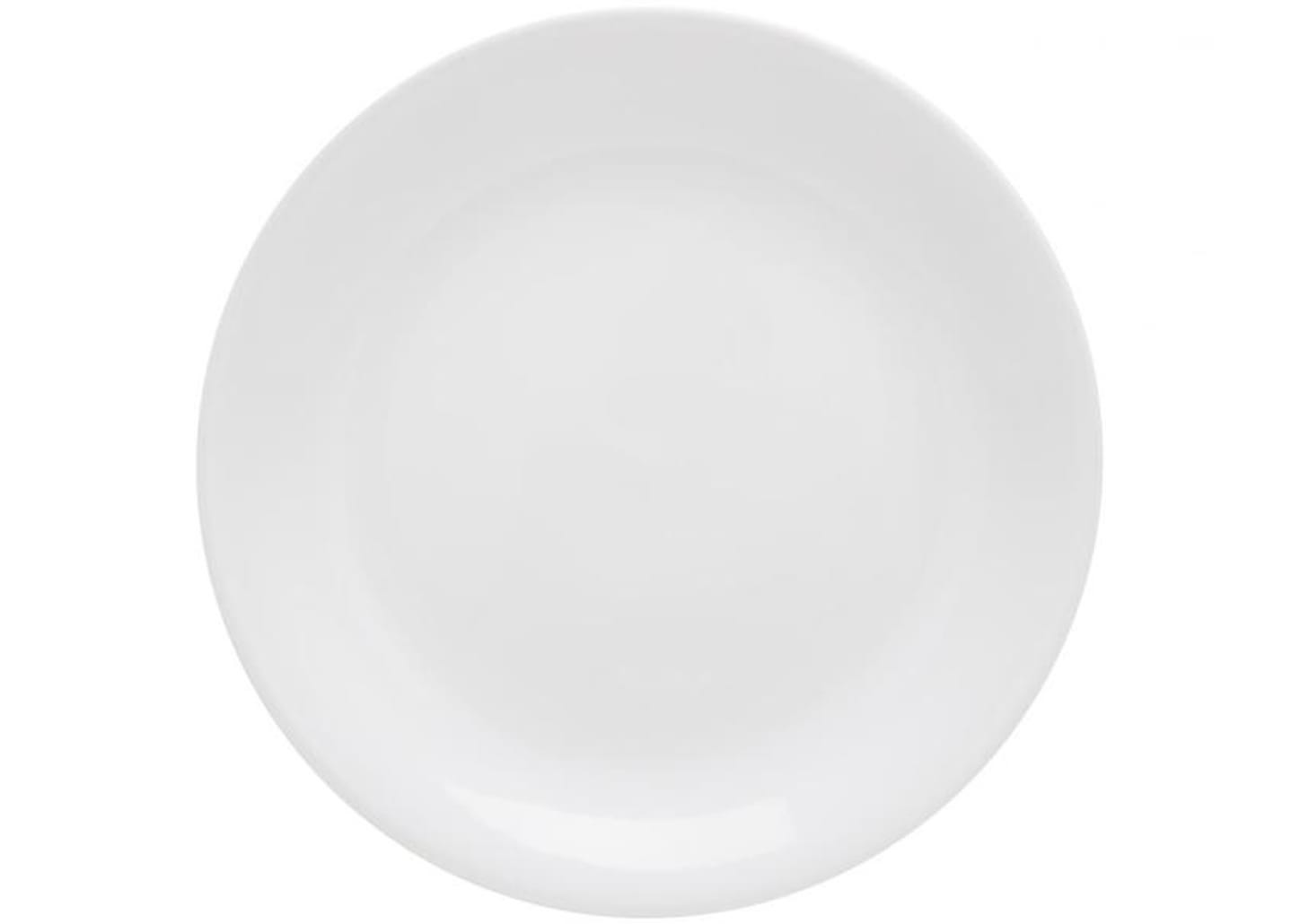 Aparelho de Jantar 16 Peças Schmidt Porcelana - Redondo Branco Universal