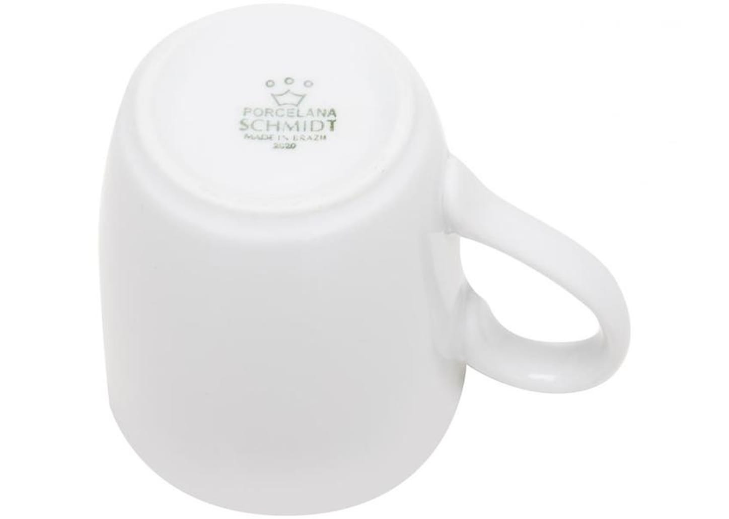 Aparelho de Jantar 16 Peças Schmidt Porcelana - Redondo Branco Universal
