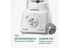 Liquidificador Mondial L-99-WG Branco e Cinza com Filtro 3 Velocidades 500W