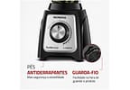 Liquidificador Mondial Turbo Glass L-1400 GI - Copo de Vidro 12 Velocidades 1400W Preto