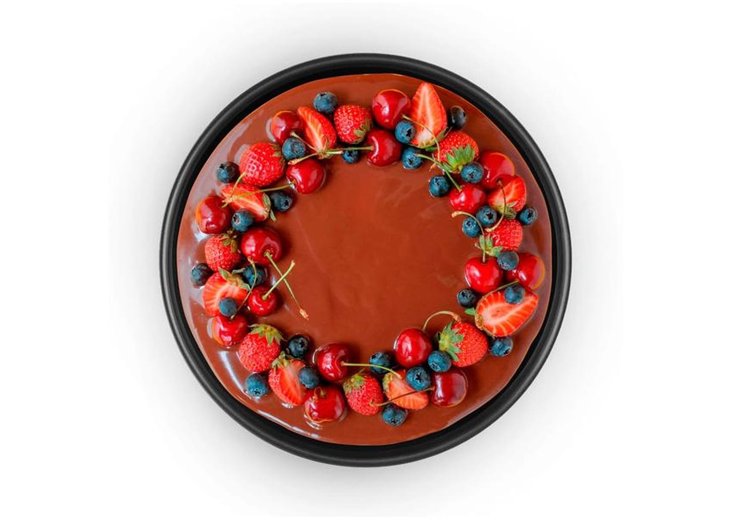 Forma de Bolo de Alumínio Redonda Antiaderente 30cm Rochedo Perfeito