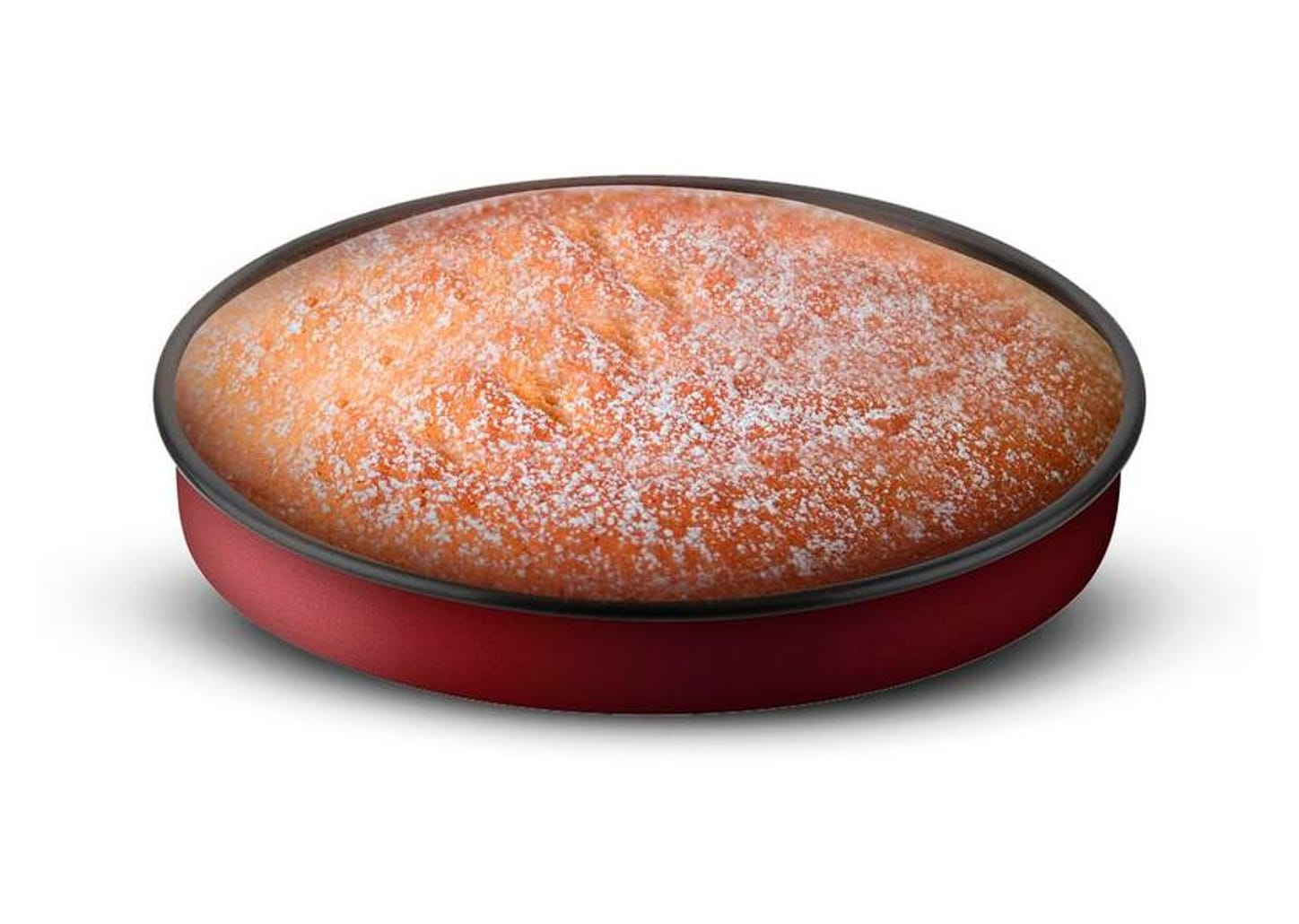 Forma de Bolo de Alumínio Redonda Antiaderente 30cm Rochedo Perfeito