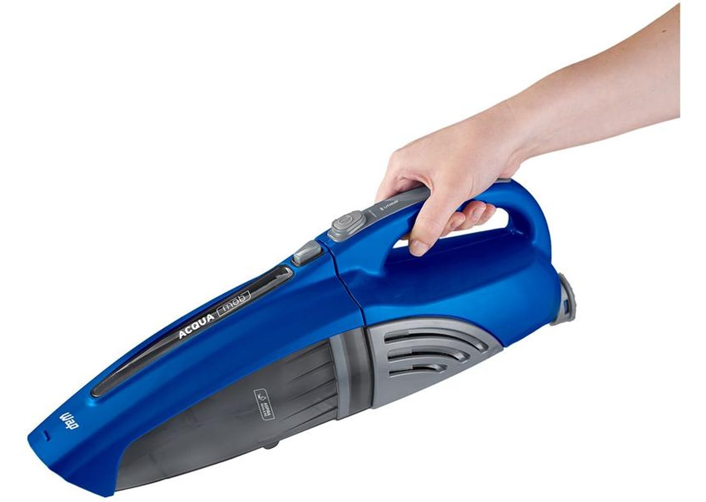 Aspirador de Pó e Água 2 em 1 Wap sem Fio a Bateria Filtro HEPA 87,5W Acqua Mob