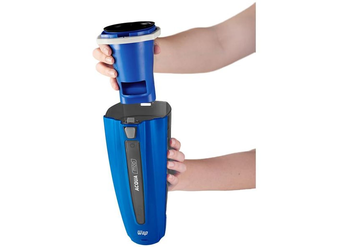 Aspirador de Pó e Água 2 em 1 Wap sem Fio a Bateria Filtro HEPA 87,5W Acqua Mob