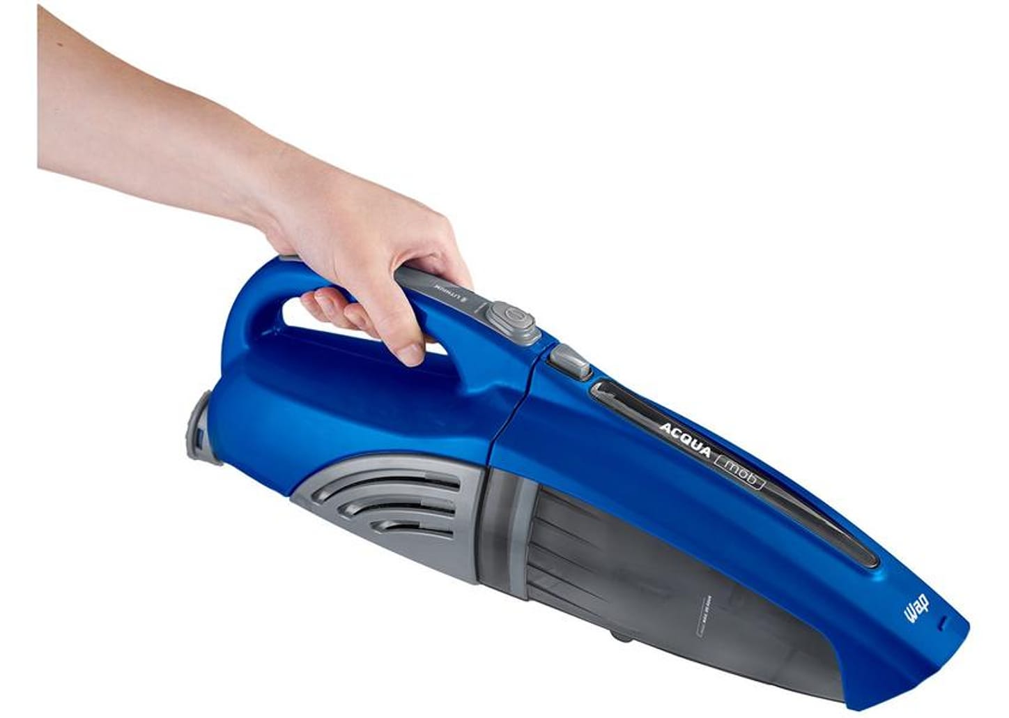 Aspirador de Pó e Água 2 em 1 Wap sem Fio a Bateria Filtro HEPA 87,5W Acqua Mob