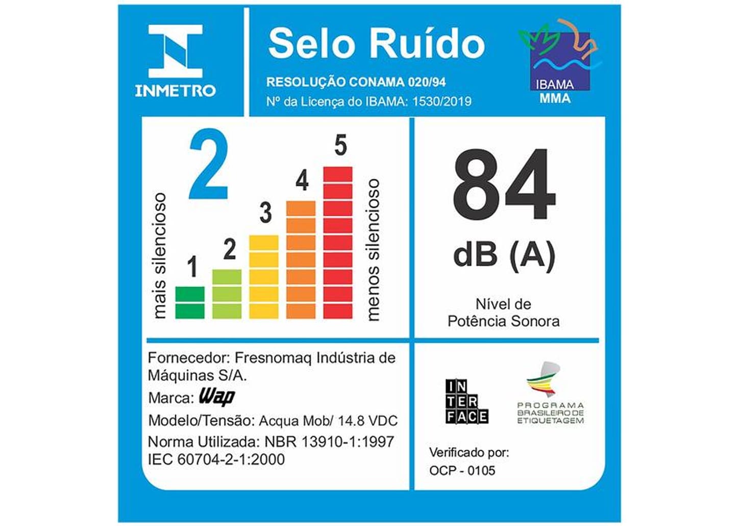 Aspirador de Pó e Água 2 em 1 Wap sem Fio a Bateria Filtro HEPA 87,5W Acqua Mob