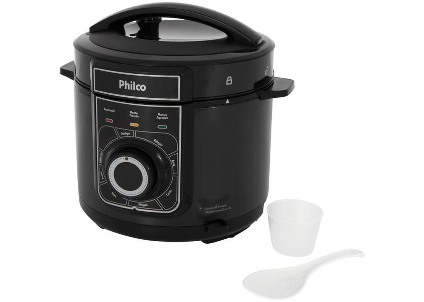 Panela de Pressão Elétrica Philco 56401068 900W 5L