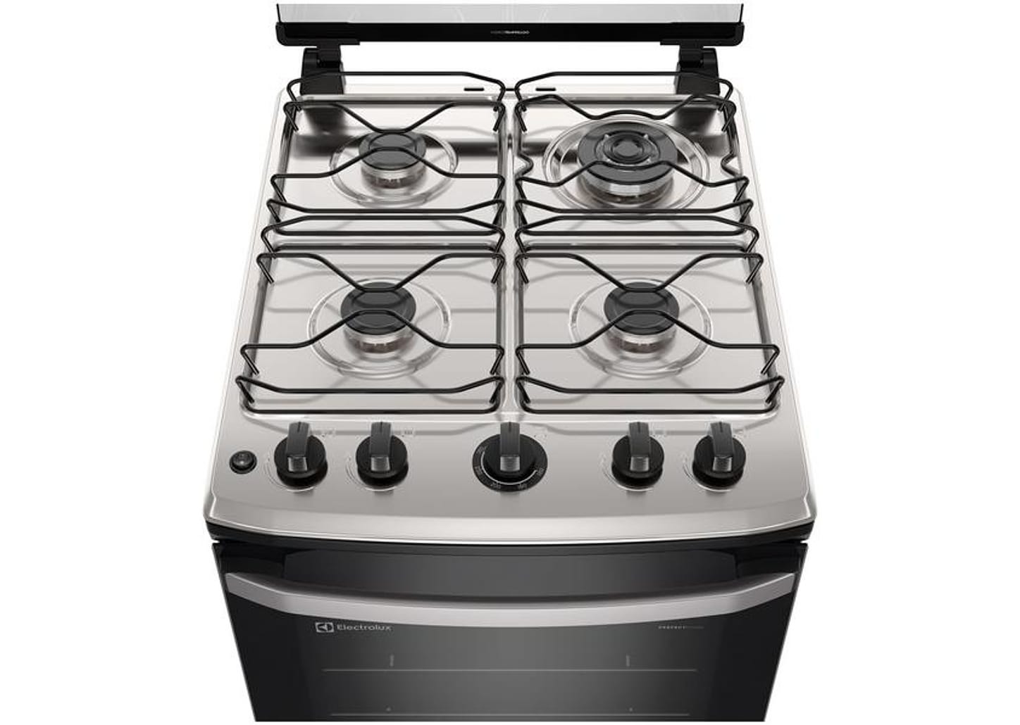 Fogão 4 Bocas Electrolux Prata Acendimento - Automático Efficient PerfectCook FE4IS