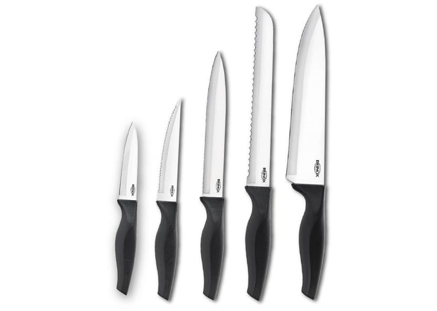 Jogo de Facas Brinox Inox Cross 5 Peças