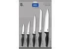 Jogo de Facas Brinox Inox Cross 5 Peças