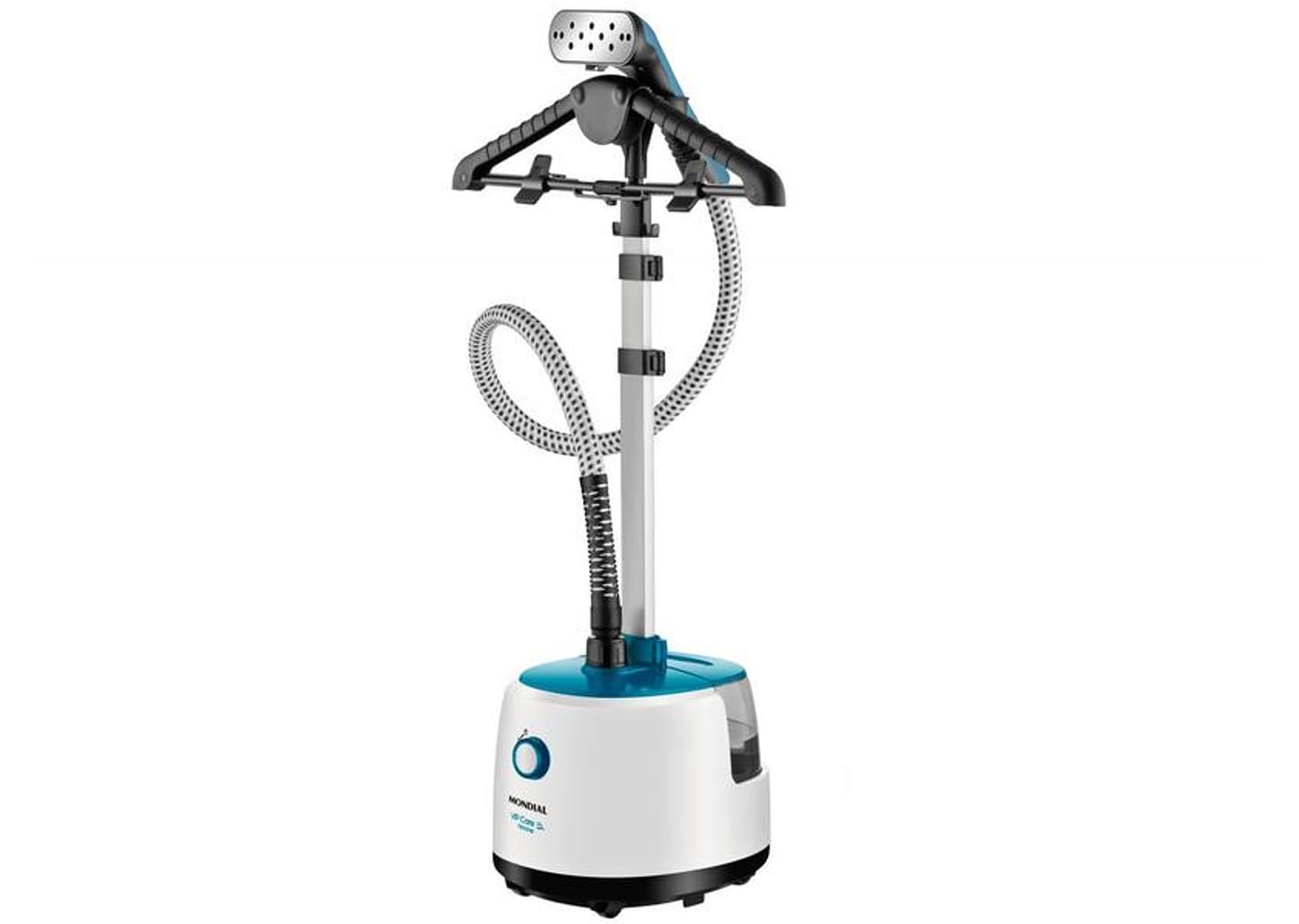 Passadeira a Vapor Portátil Mondial Vip Care - VP-07 2L 1800W Branco e Azul