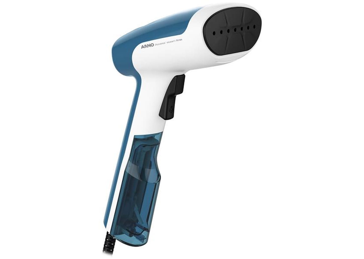 Passadeira a Vapor Portátil Arno Steam Minute - HS61 70ml 1300W Branca e Azul