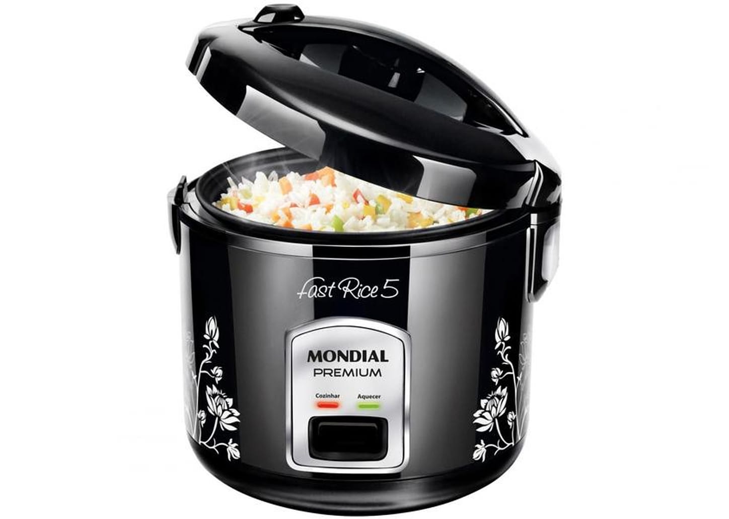 Panela de Arroz Elétrica Mondial Fast Rice 5 - Premium 5 Xícaras 400W