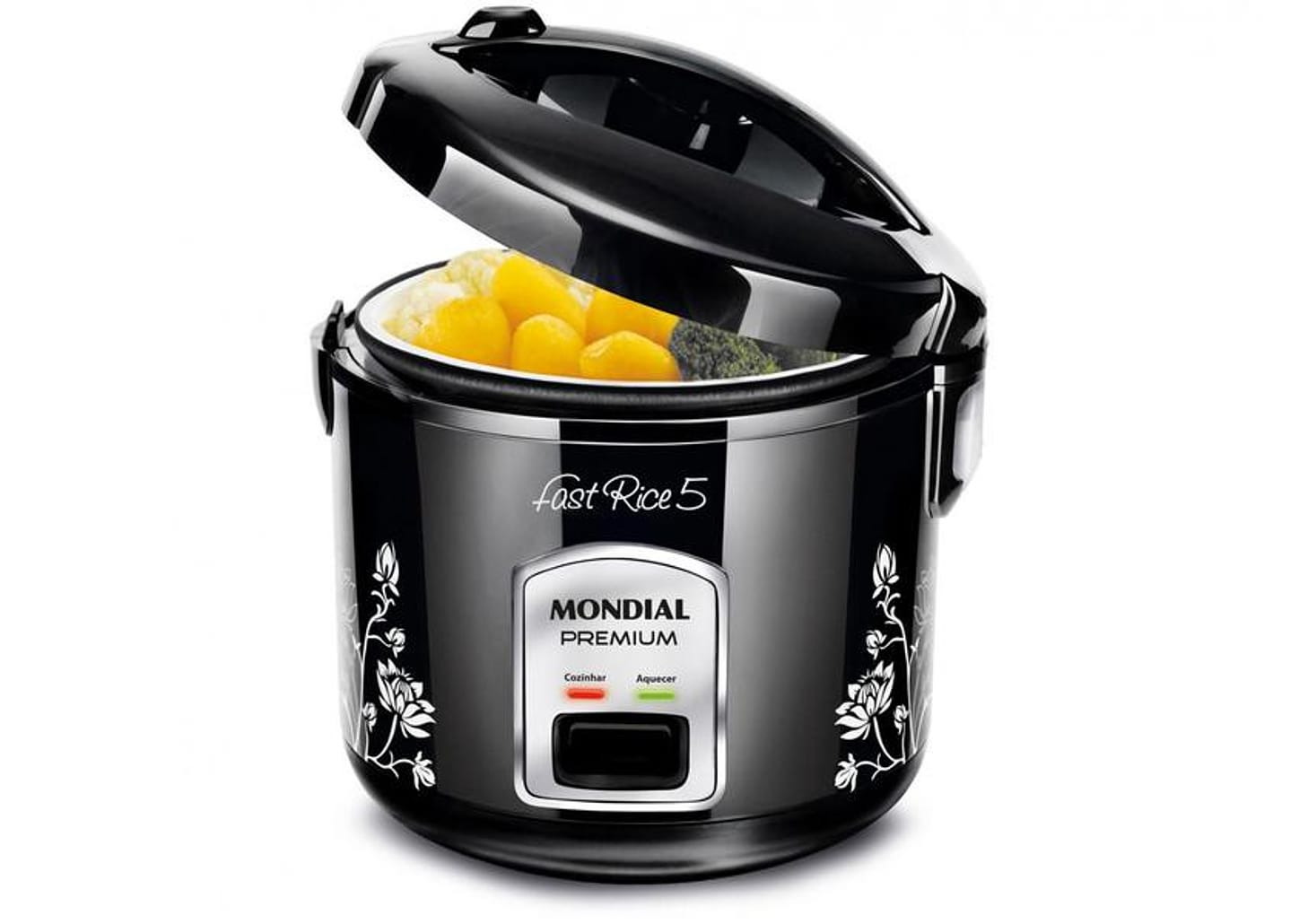 Panela de Arroz Elétrica Mondial Fast Rice 5 - Premium 5 Xícaras 400W