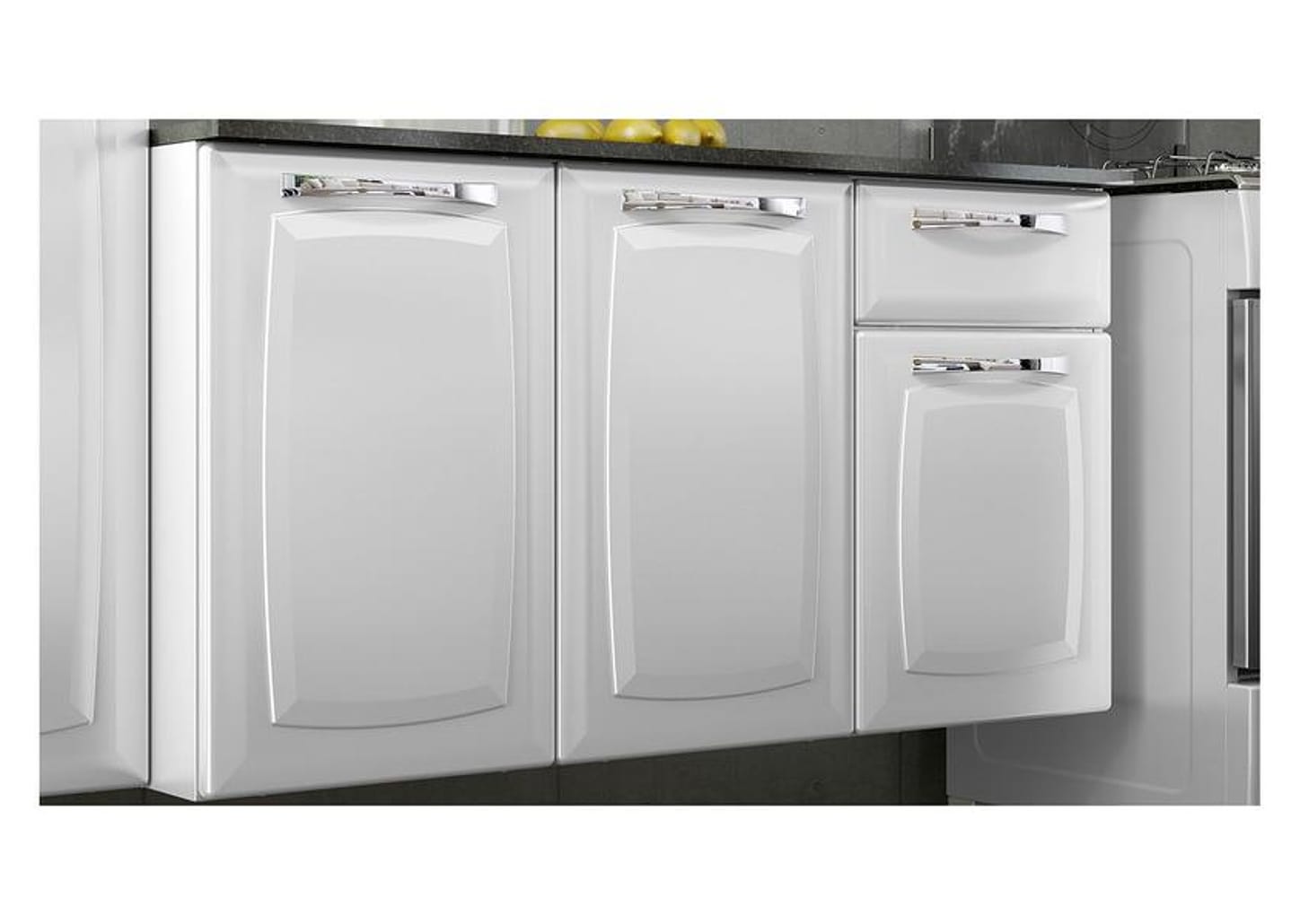 Cozinha Completa Itatiaia Amanda Aço com Balcão 10 Portas 1 Gaveta