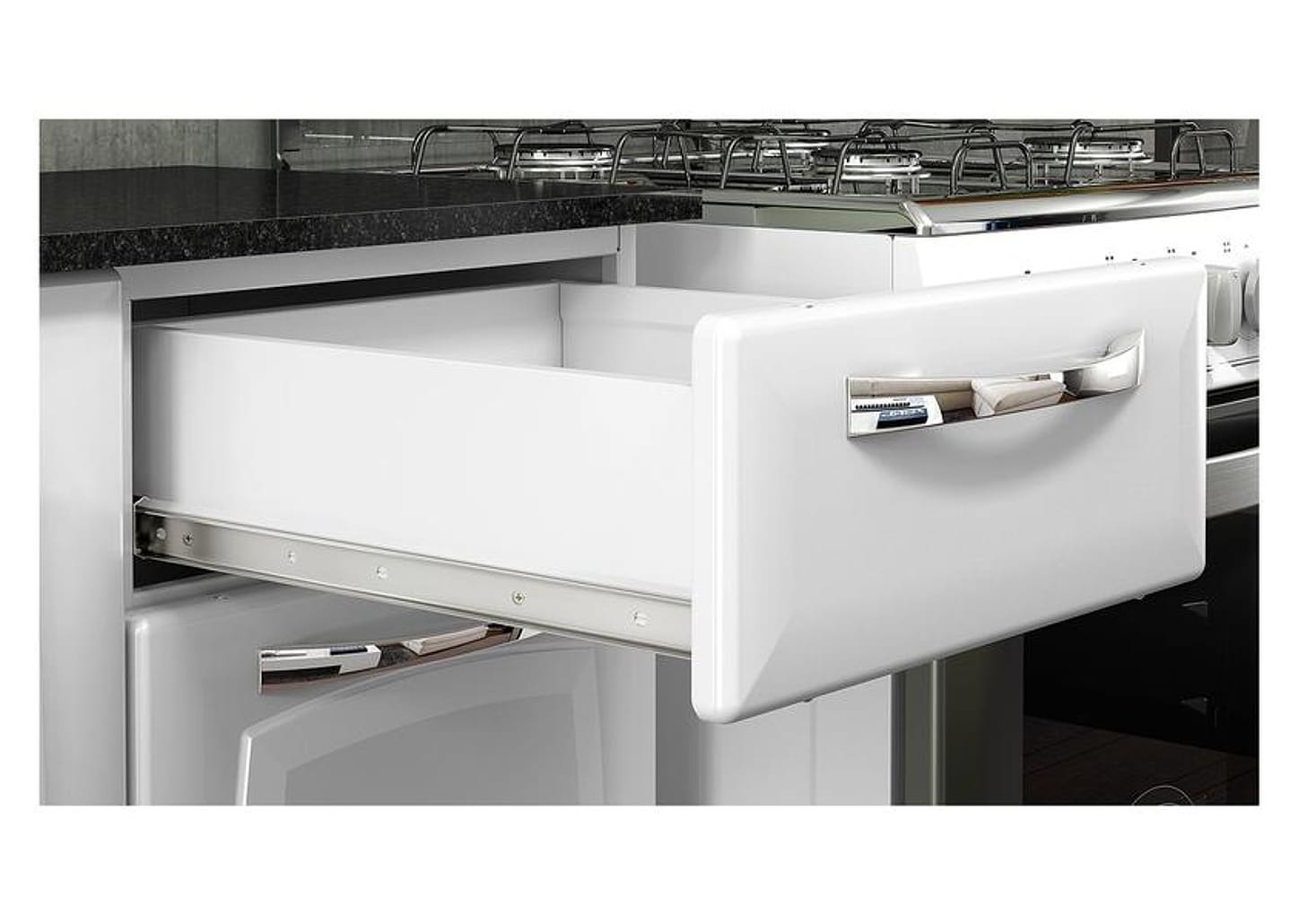 Cozinha Completa Itatiaia Amanda Aço com Balcão 10 Portas 1 Gaveta