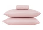 Jogo de Cama Queen Poliéster Marcelino Têxtil 400 Fios Hypercal Rosé 3 Peças