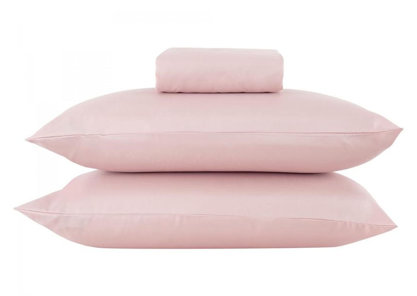 Jogo de Cama Queen Poliéster Marcelino Têxtil 400 Fios Hypercal Rosé 3 Peças