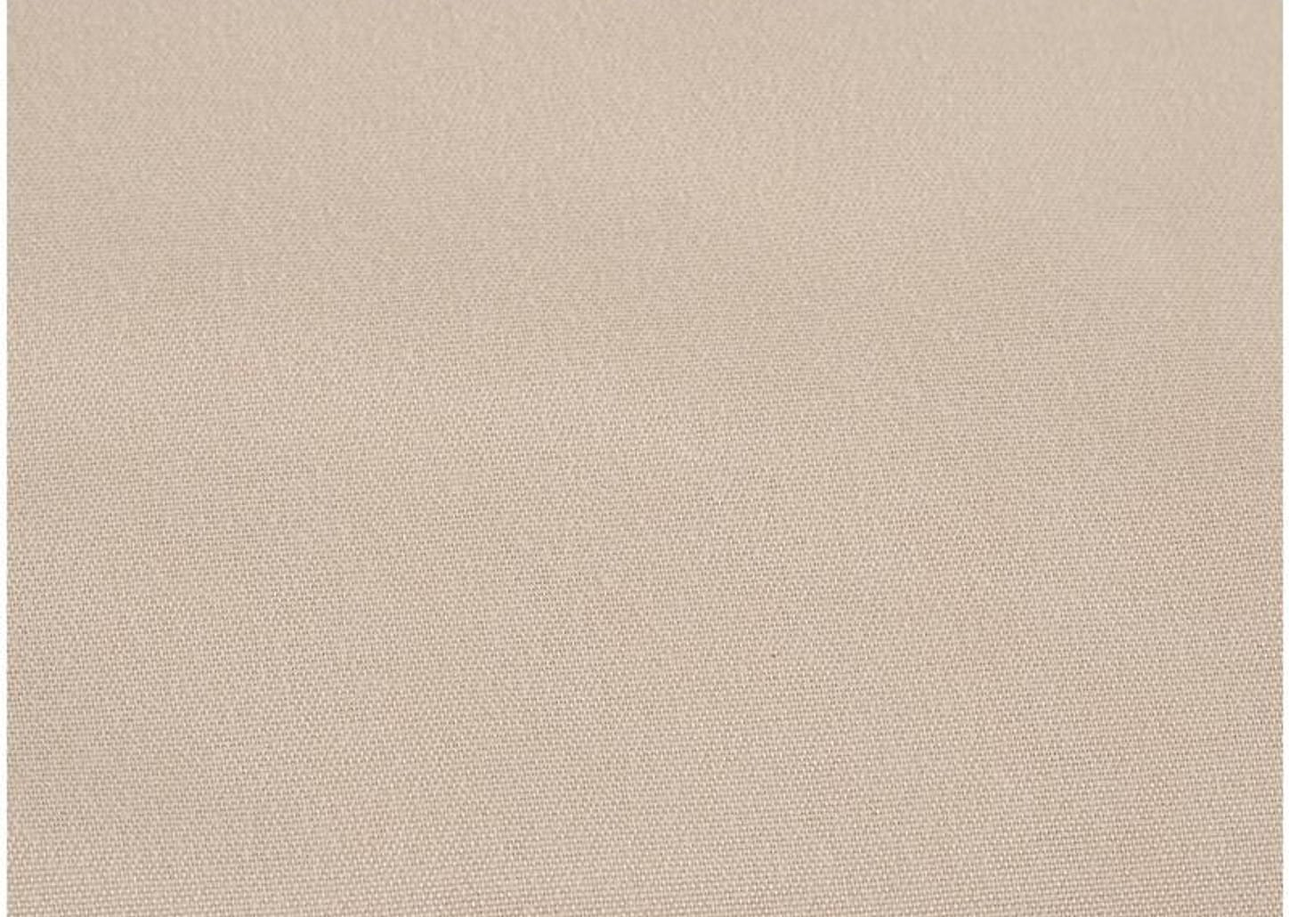 Jogo de Cama Queen Poliéster Marcelino Têxtil 400 Fios Hypercal Bege 3 Peças