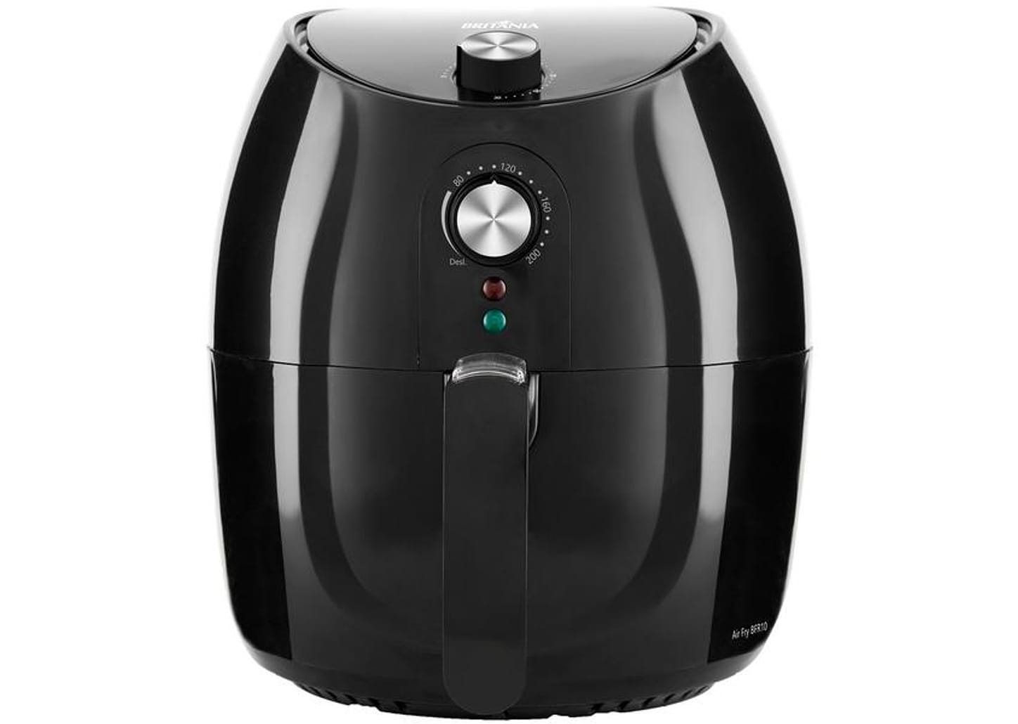 Fritadeira Elétrica sem Óleo/Air Fryer Britânia - BFR10P Preto 3,5L com Timer