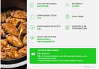 Fritadeira Elétrica sem Óleo/Air Fryer Britânia - BFR10P Preto 3,5L com Timer