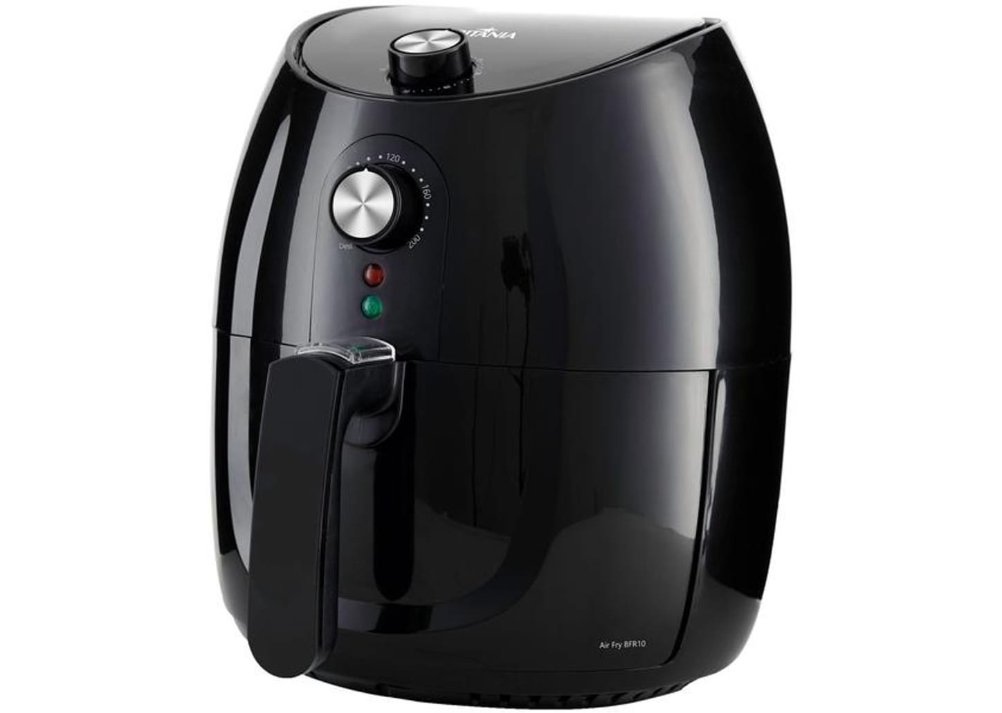 Fritadeira Elétrica sem Óleo/Air Fryer Britânia - BFR10P Preto 3,5L com Timer