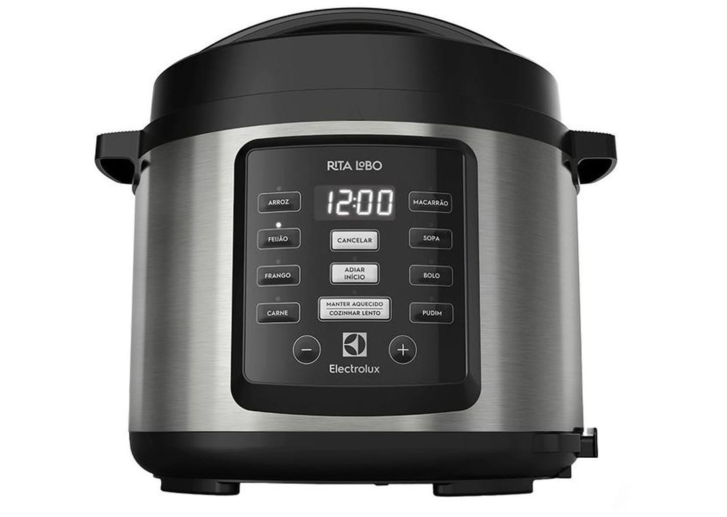 Panela de Pressão Elétrica Electrolux 5L Inox 1000W Experience Rita Lobo PCC15