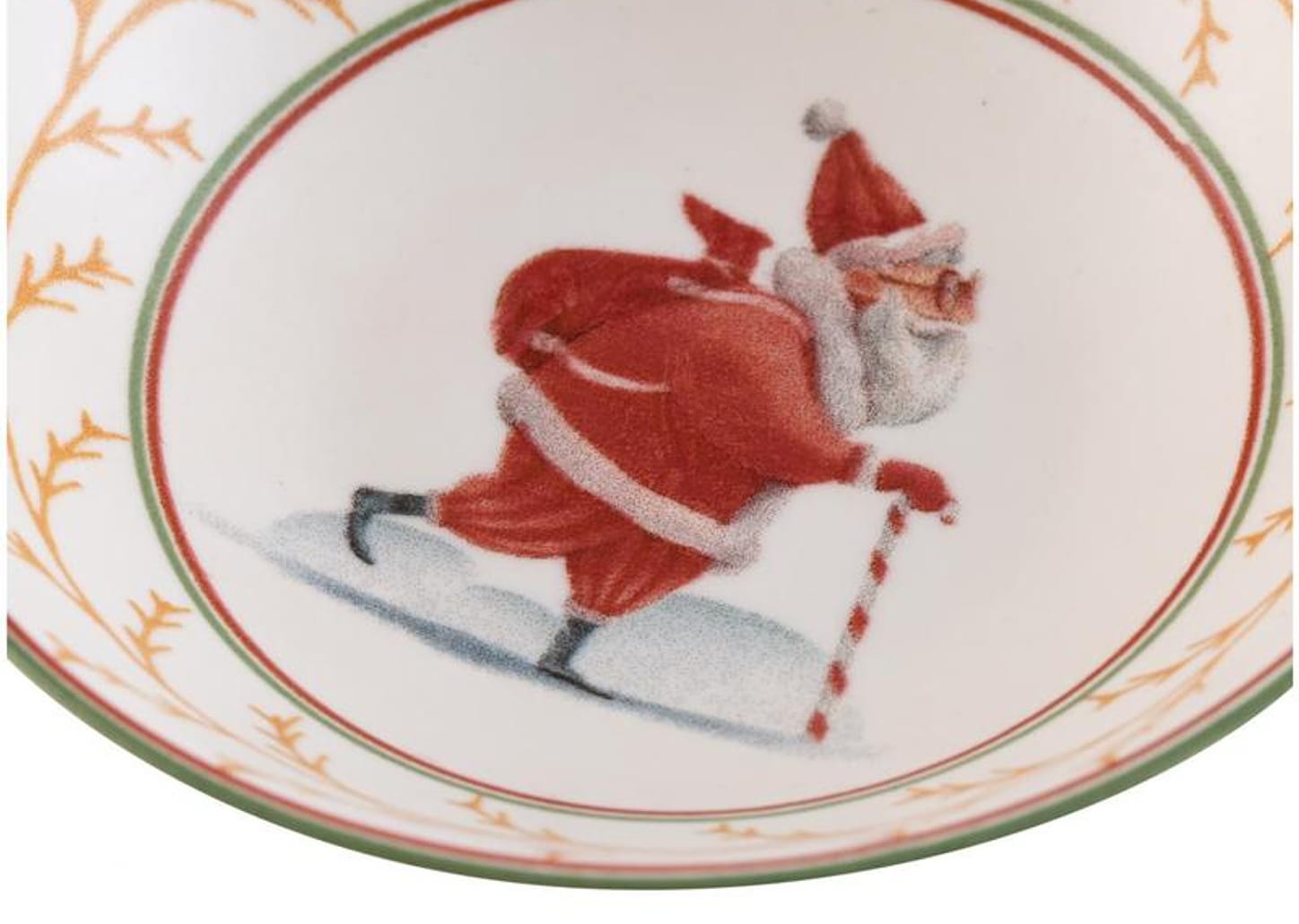 Conjunto de Bowls de Cerâmica Alleanza Ho Ho Ho 300ml 6 Peças