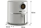 Fritadeira Elétrica sem Óleo/Air Fryer Arno - Airfry Ultra Grafite 4,2L com Timer