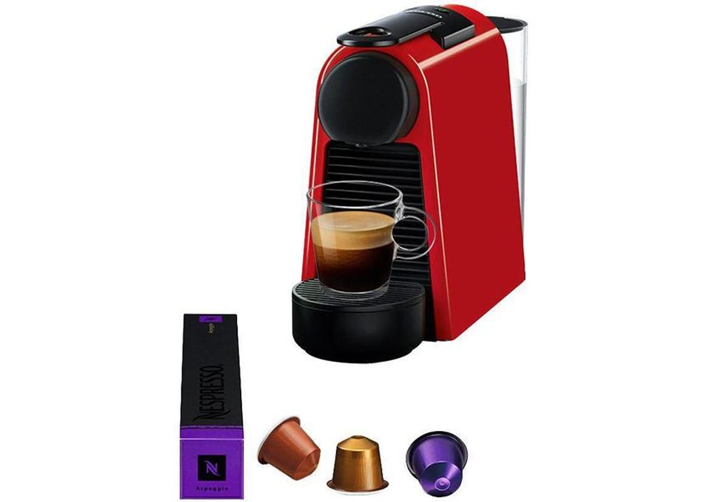 Cafeteira Nespresso Essenza Mini Vermelha