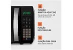 Micro-ondas Mondial 21L Preto MO-01-21-B