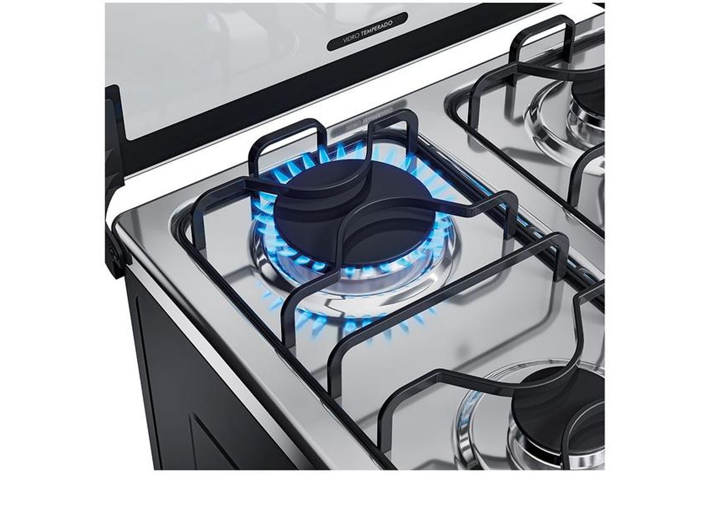 Fogão 4 Bocas Dako Preto Acendimento - Superautomático Magister