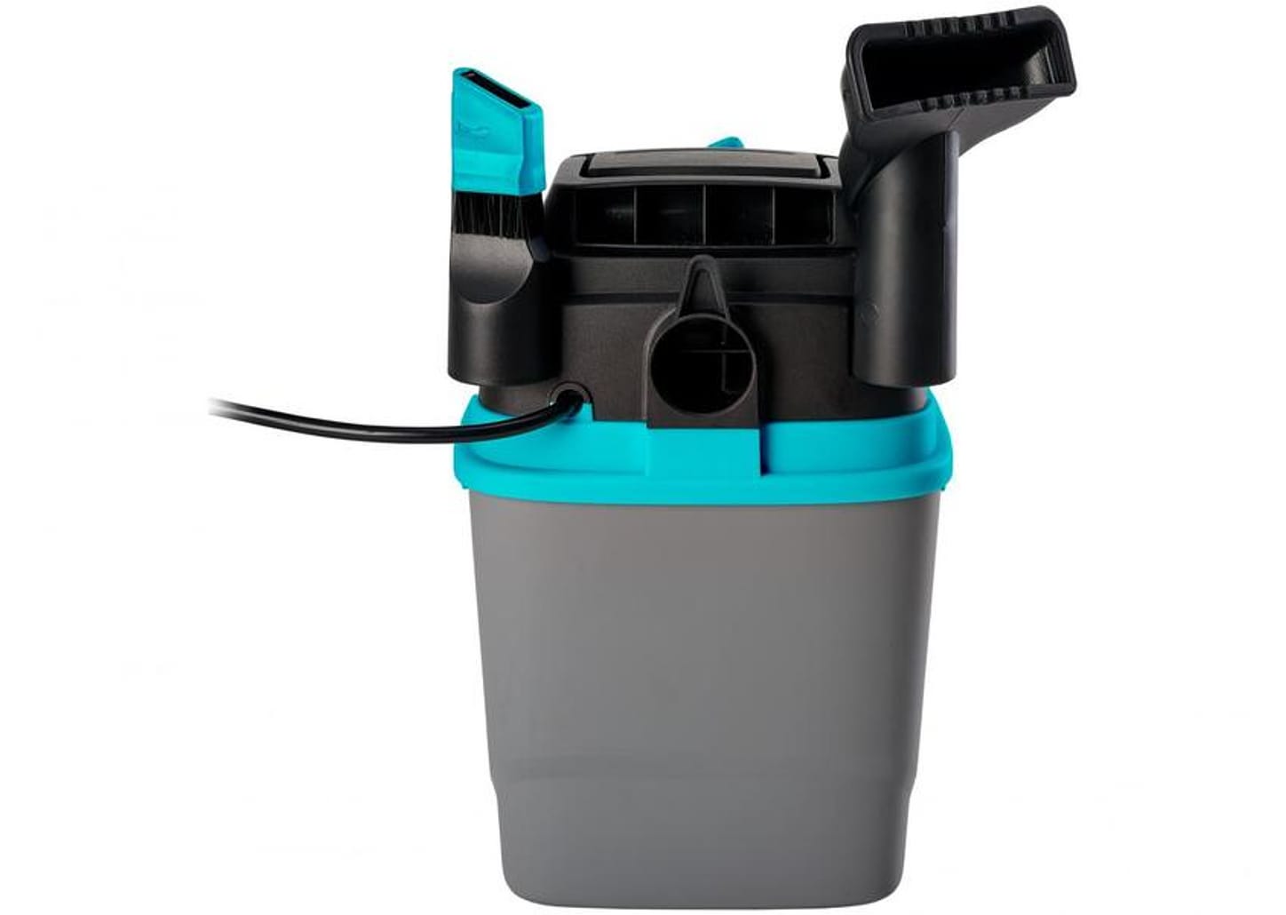 Aspirador de Pó e Água WAP 1400W GTW Compact - Preto e Turquesa