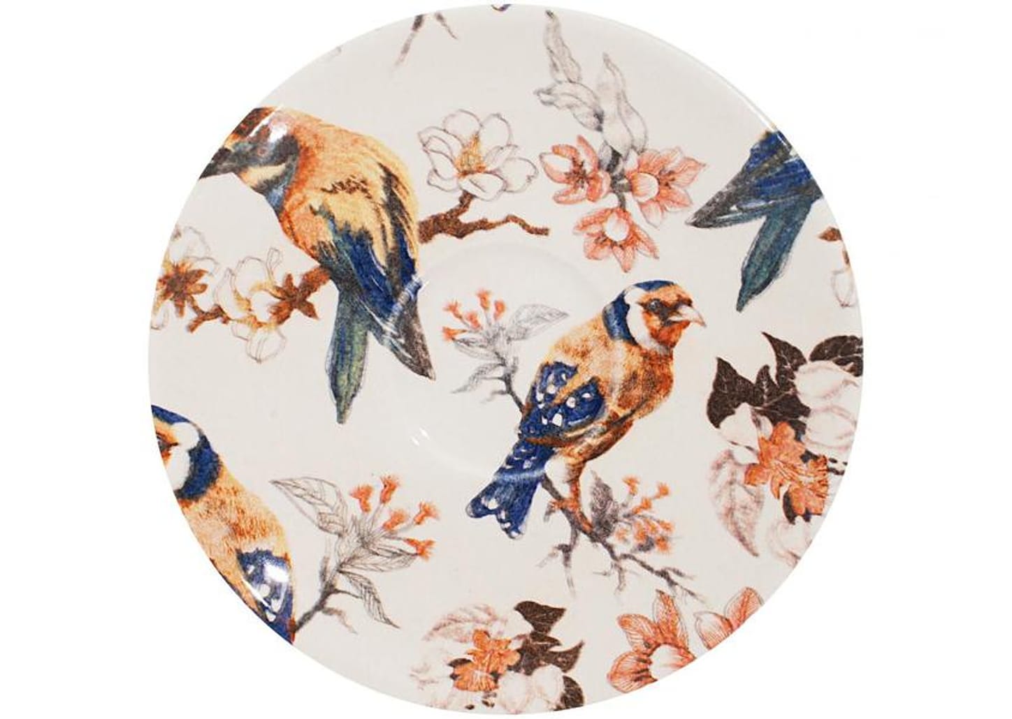 Aparelho de Jantar Chá 20 Peças Haus Cerâmica - Redondo Soho Pássaros