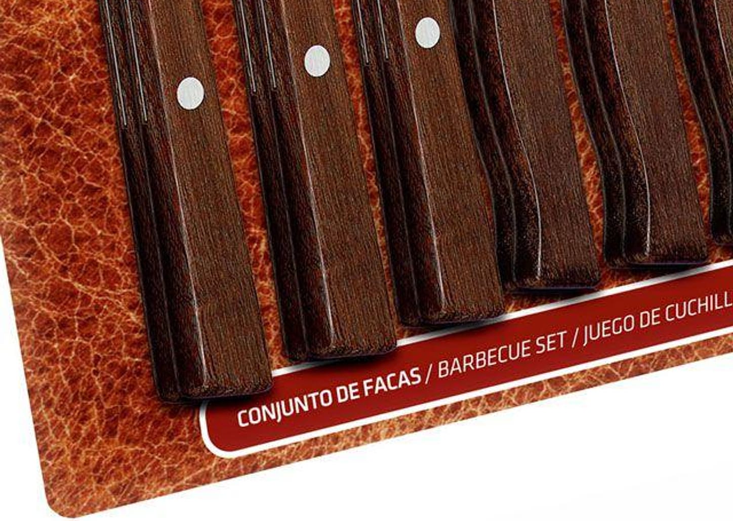 Jogo de Talheres Tramontina para Churrasco 22299009 12 Peças