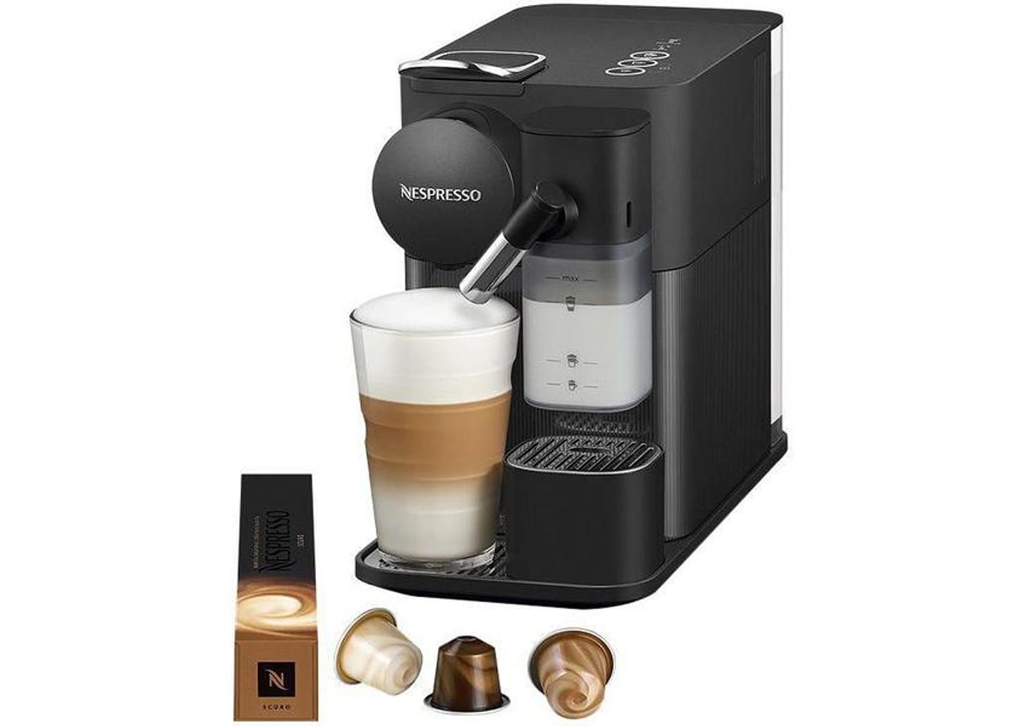 Cafeteira Espresso Nespresso Lattissima One - Preta