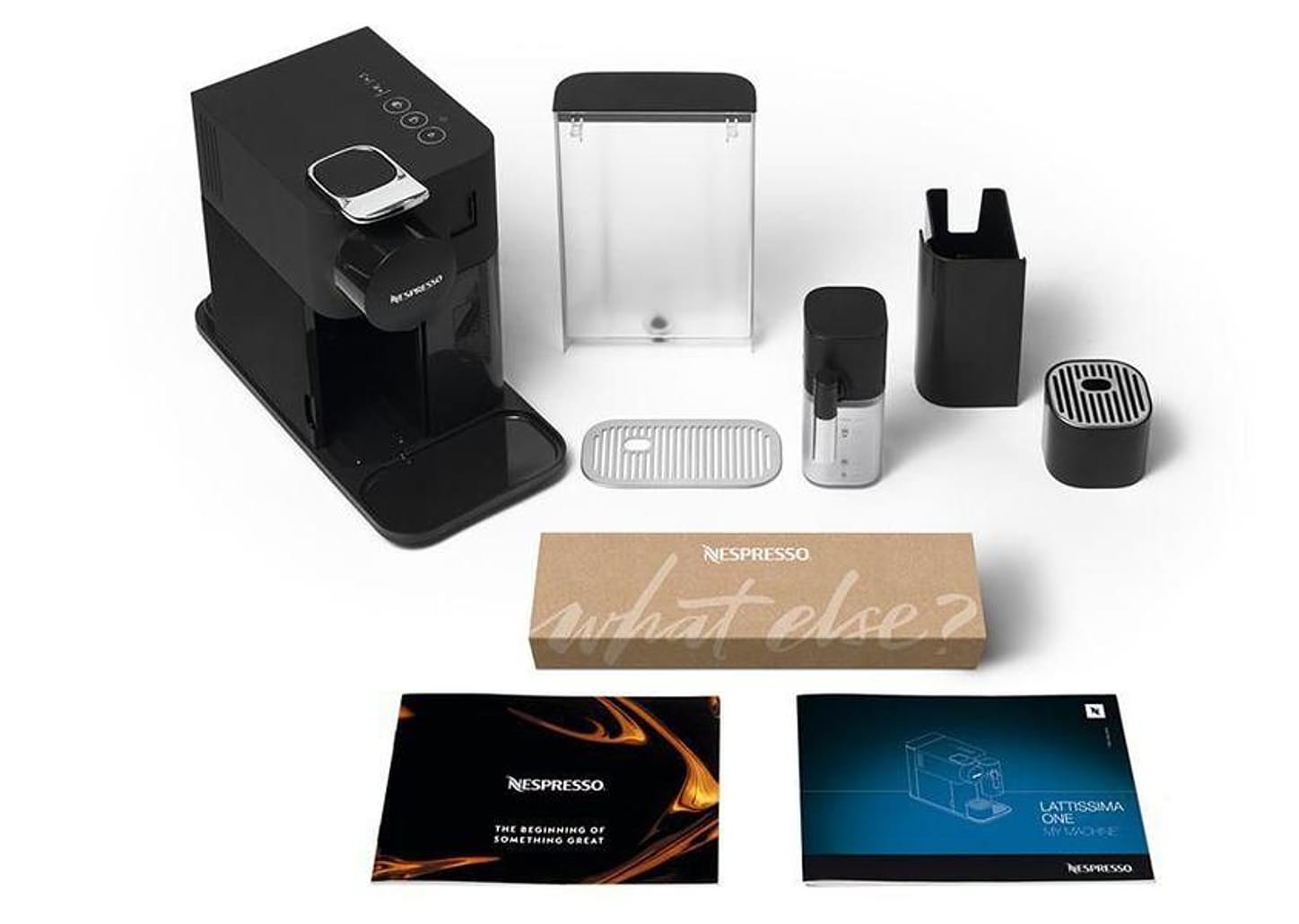 Cafeteira Espresso Nespresso Lattissima One - Preta