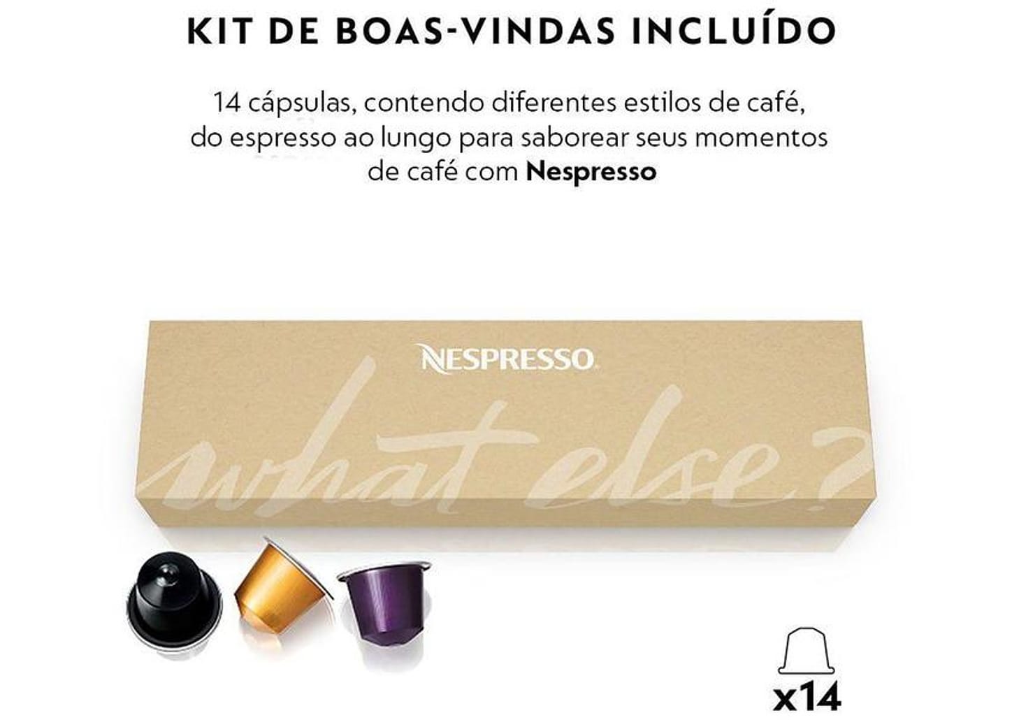 Cafeteira Espresso Nespresso Lattissima One - Preta