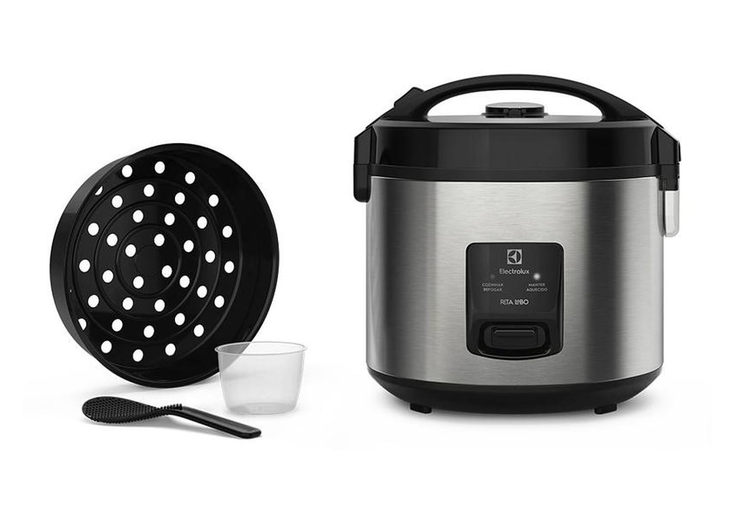 Panela de Arroz Elétrica Electrolux Efficient 2 em 1 700W 10 Xícaras