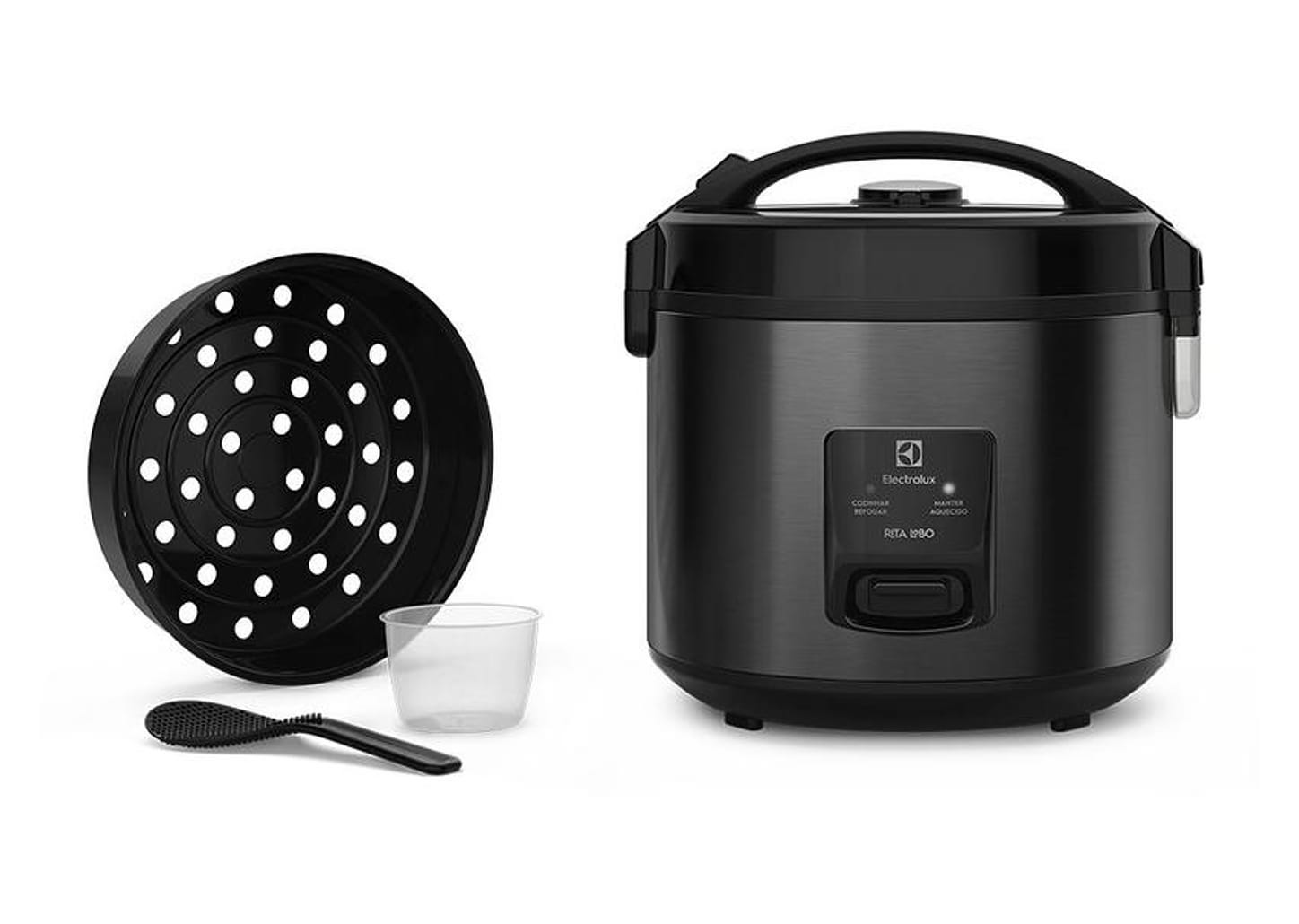 Panela de Arroz Elétrica Electrolux Efficient 2 em 1 700W 10 Xícaras