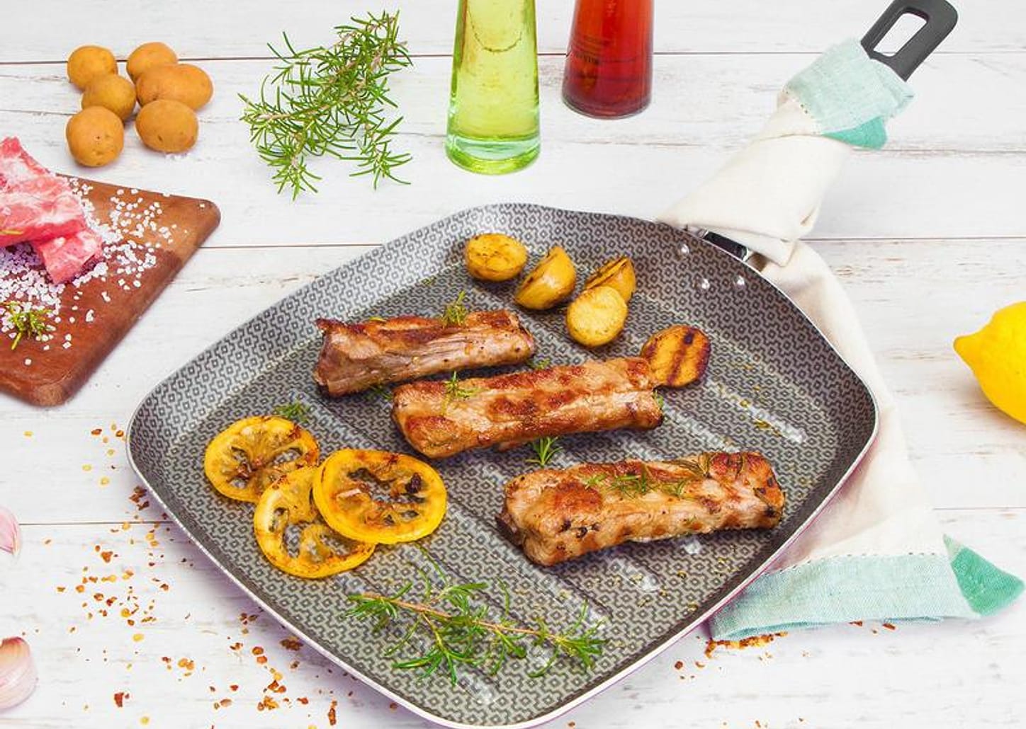 Bistequeira Tramontina Antiaderente Alumínio 26cm Loreto