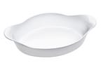 Assadeira de Vidro Oval 34cm Marinex Opaline